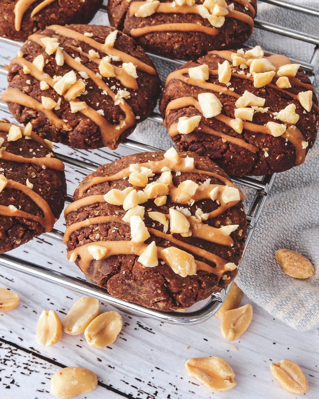 Chocolate Peanut Butter Cookies