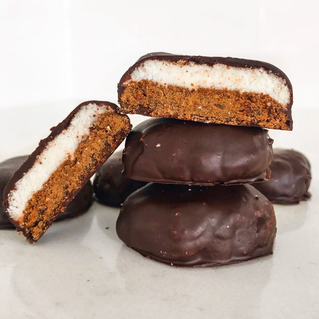 Vegan Mint Slice Cookies