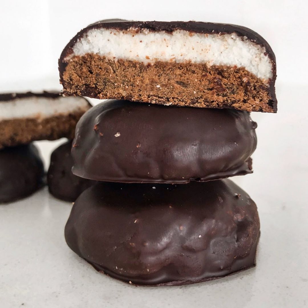 Vegan Mint Slice Cookies