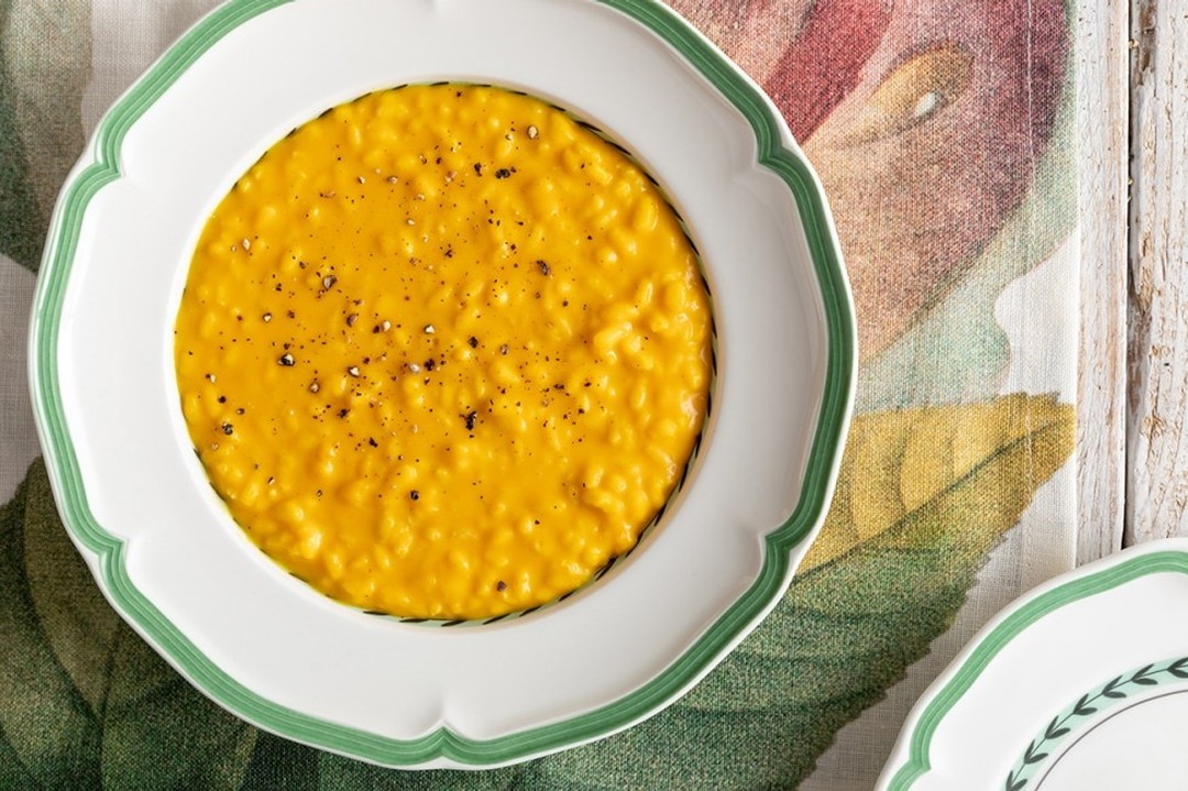 Creamy Pumpkin Rice with Milk