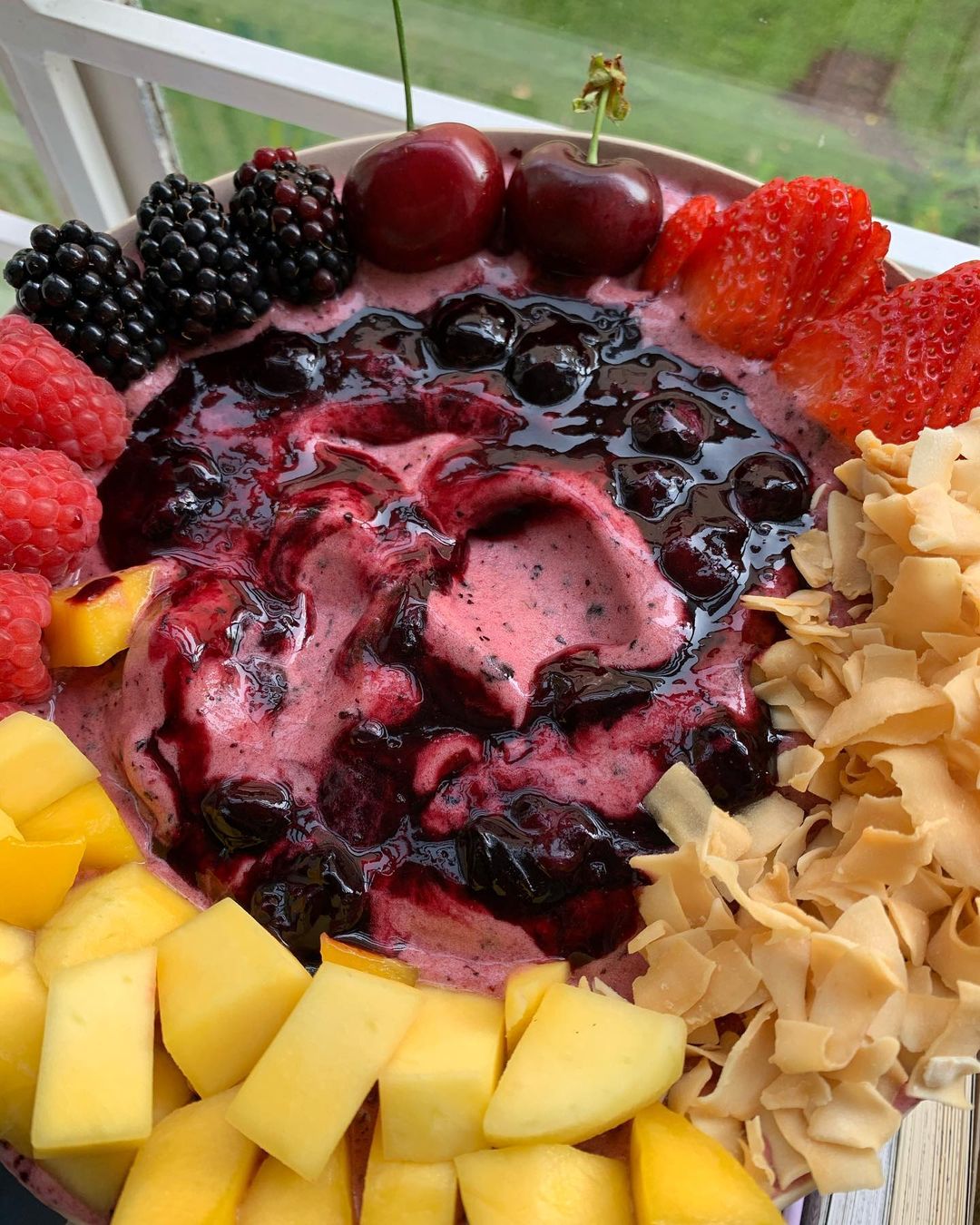 Summer Blueberry Pie Nice Cream