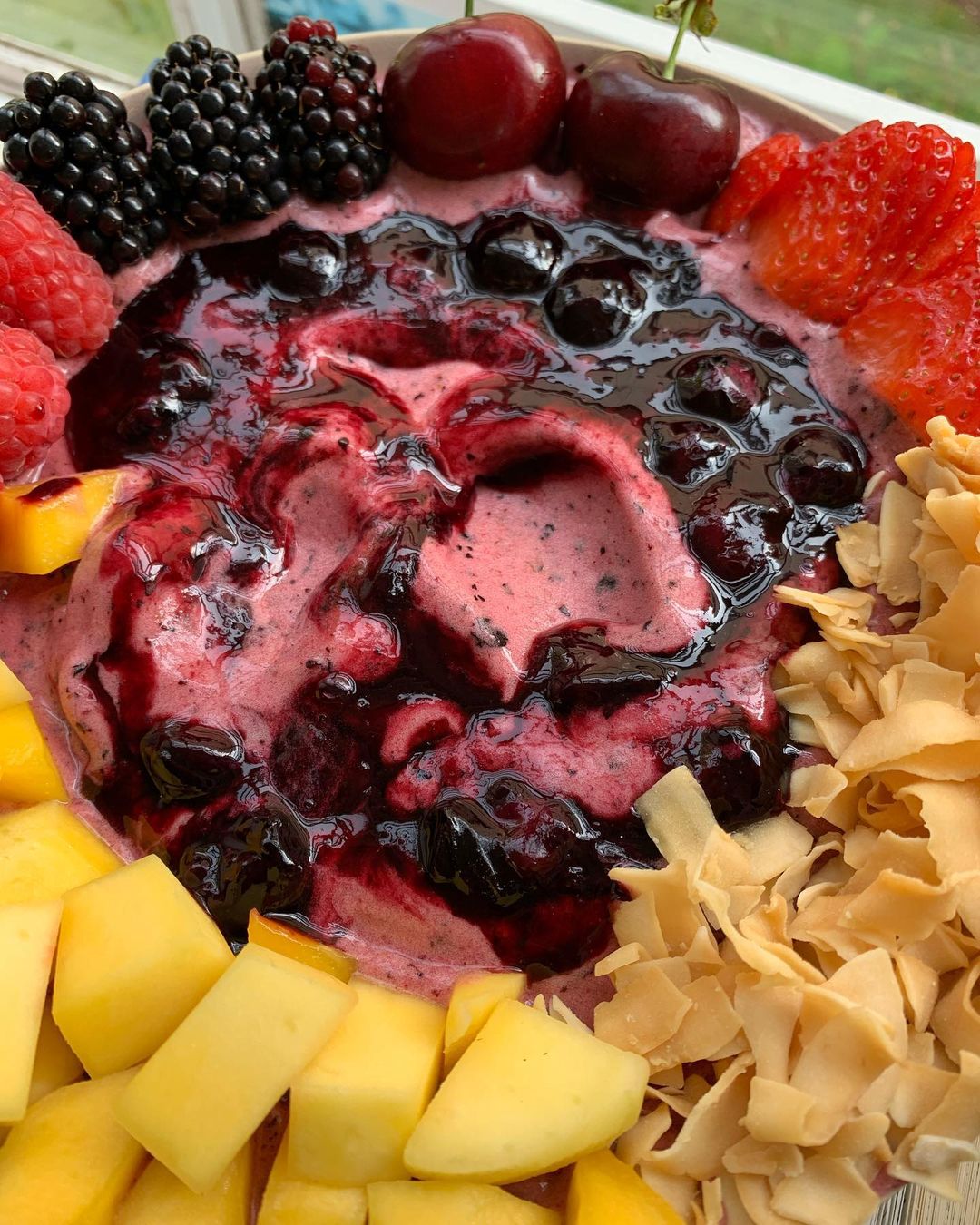 Summer Blueberry Pie Nice Cream