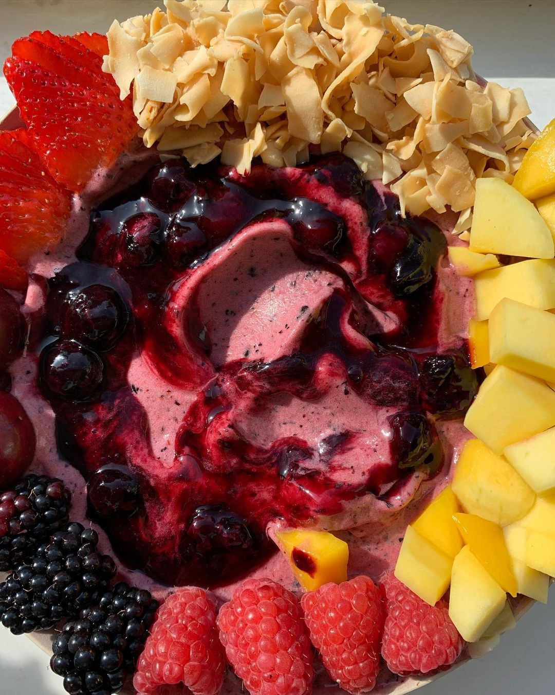 Summer Blueberry Pie Nice Cream