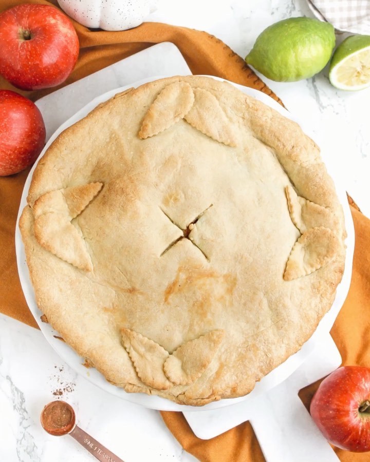 Super Easy Vegan Apple Pie
