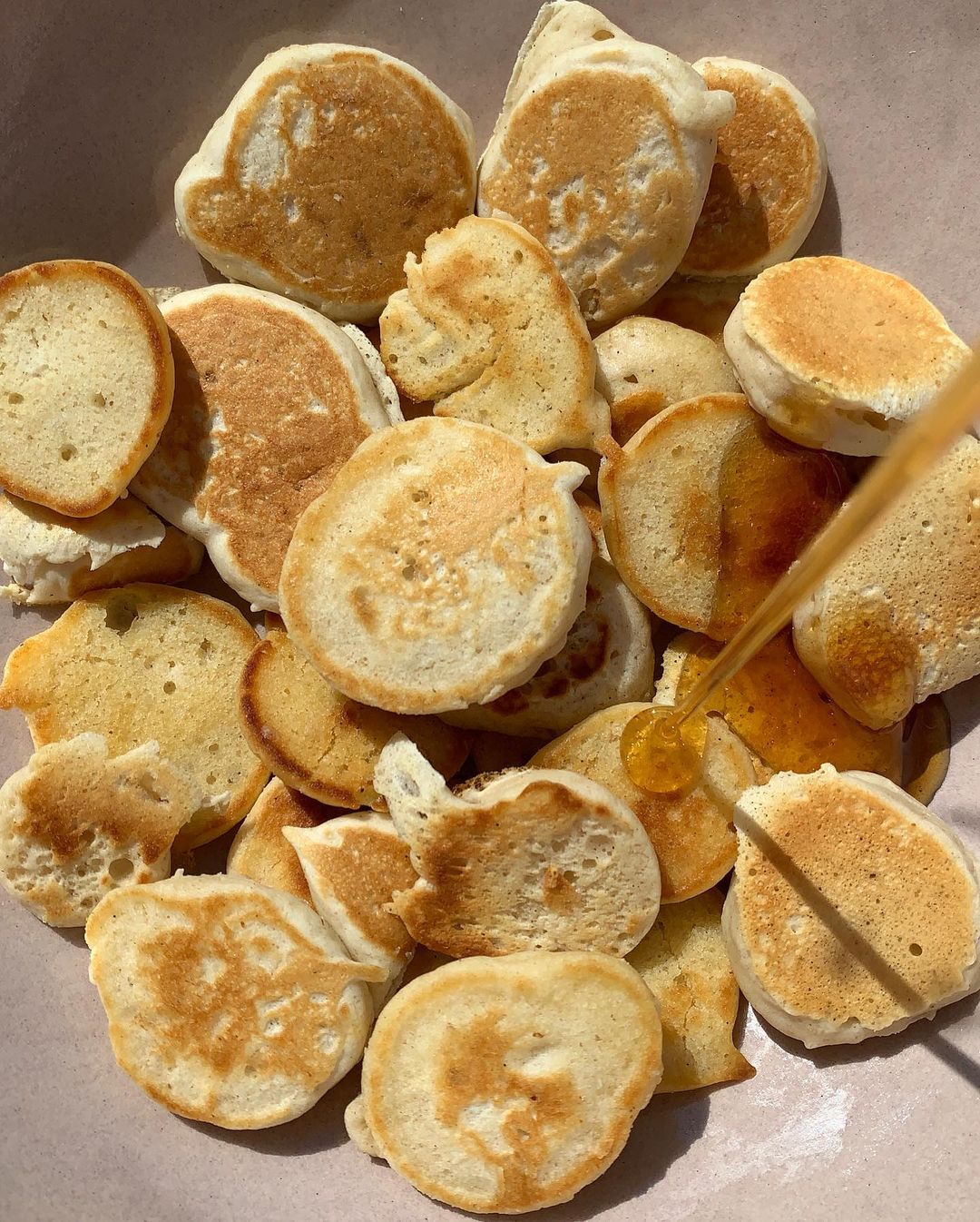 Vegan Mini Pancake Cereal Breakfast