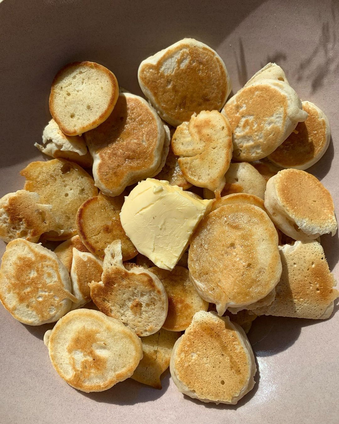 Vegan Mini Pancake Cereal Breakfast