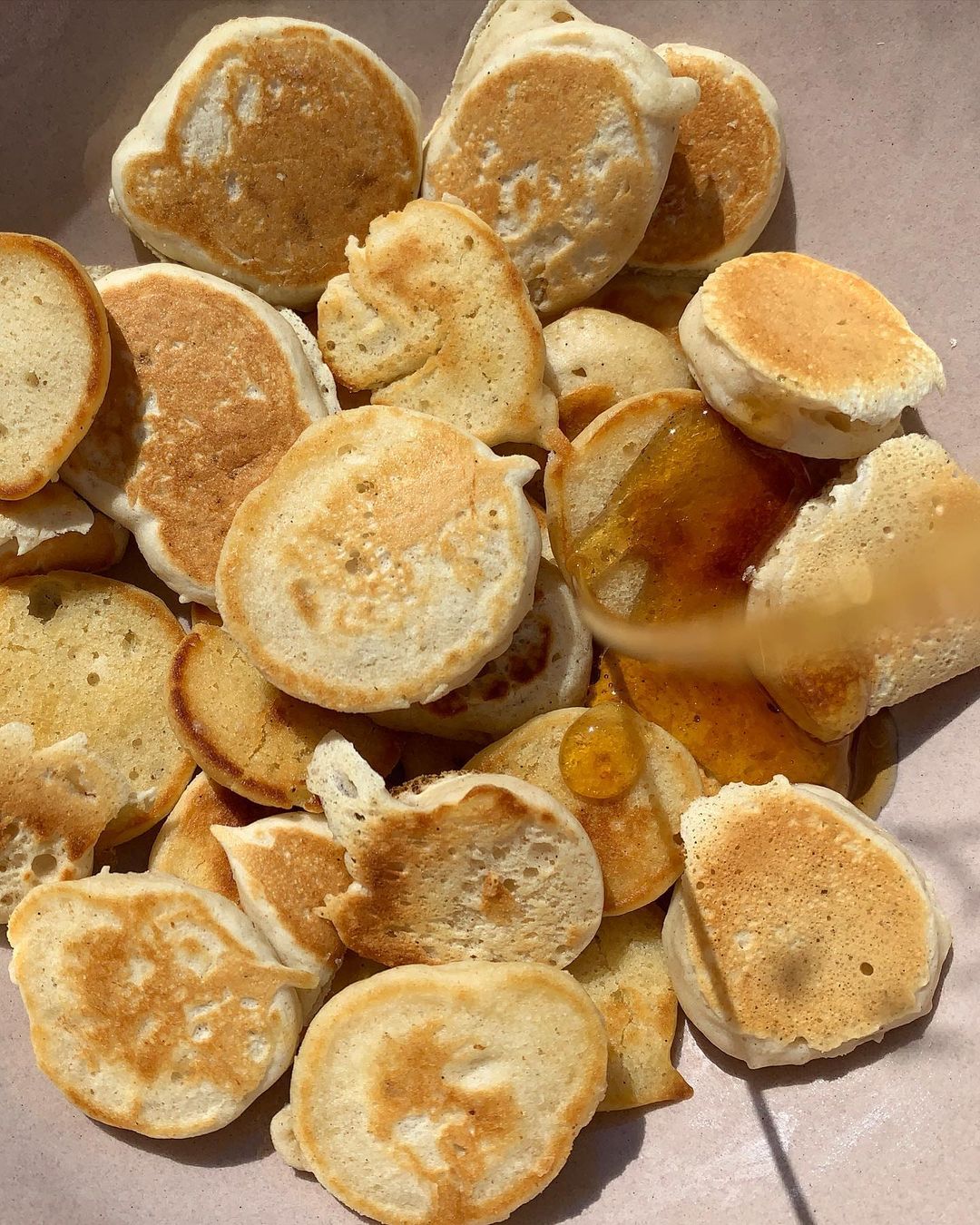 Vegan Mini Pancake Cereal Breakfast