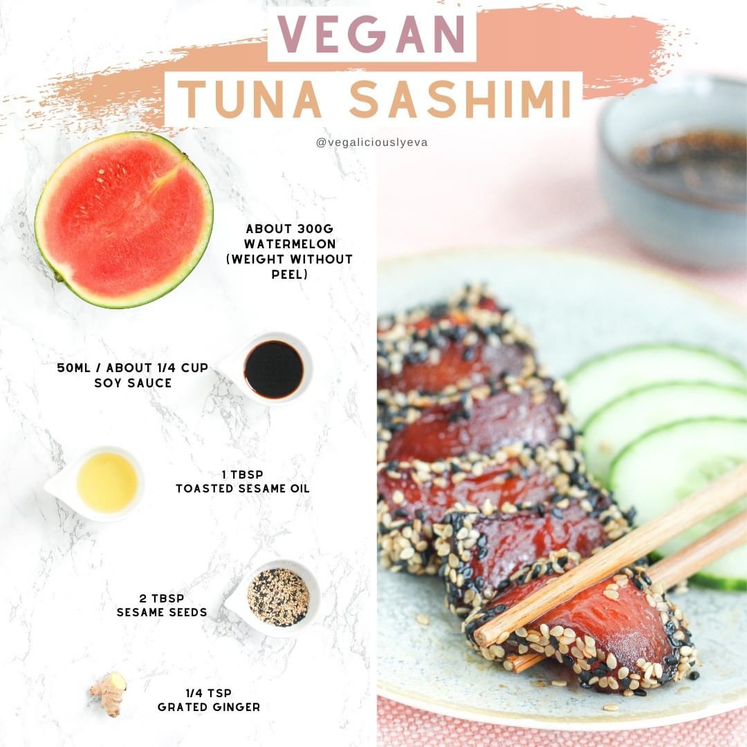 Vegan Tuna Sashimi