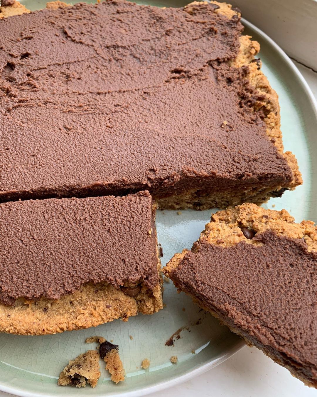 Vegan Almond Chocolate Cake