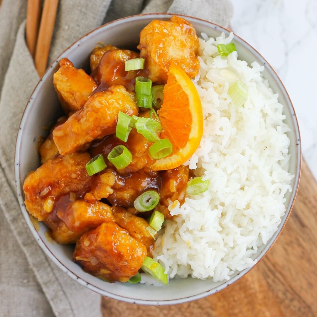 Copycat Vegan Orange Chicken