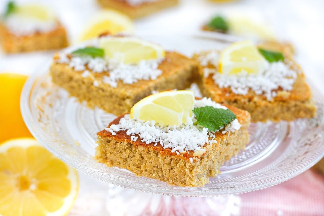 High Protein Lemon Cake