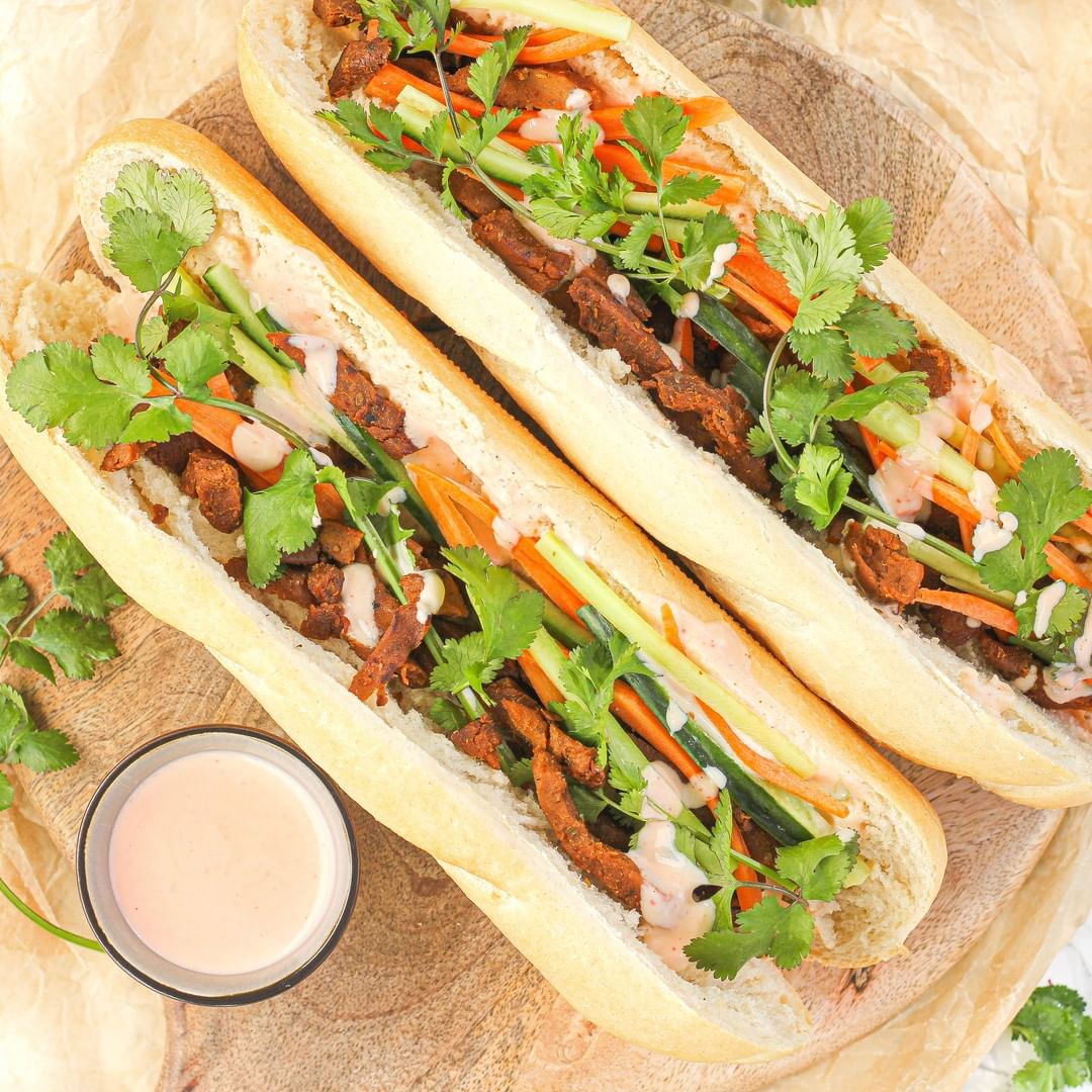Vegan Banh Mi Sandwich