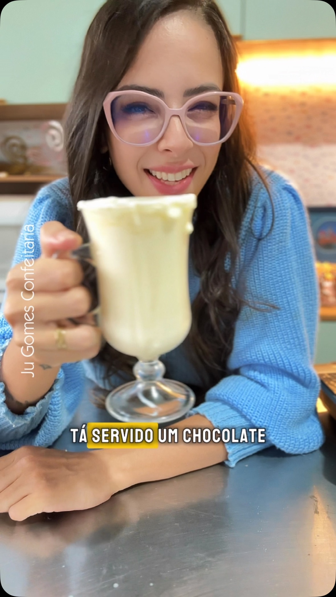 Simple White Hot Chocolate Drink