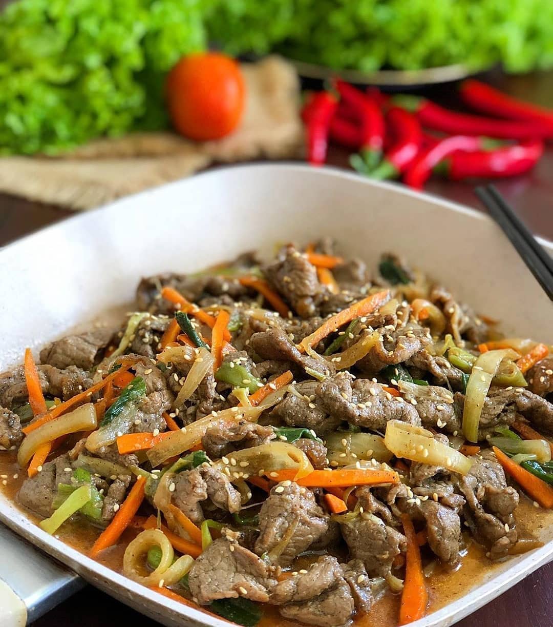 Korean Beef Bulgogi Stir-Fry