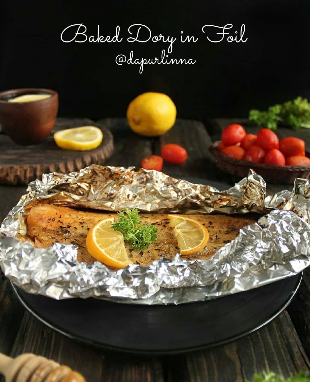 Baked Dory in Foil