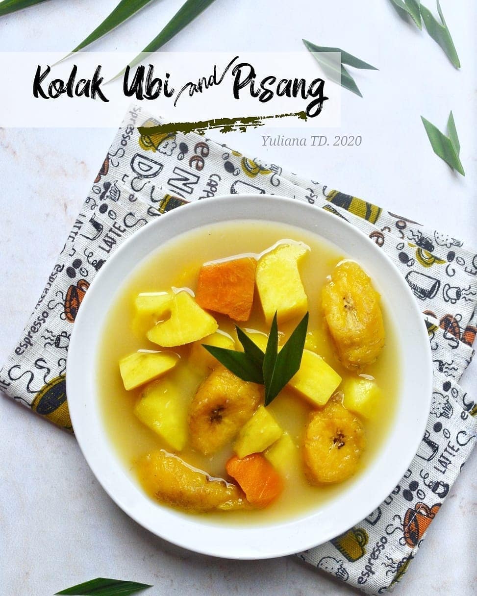 Indonesian Banana and Sweet Potato Kolak