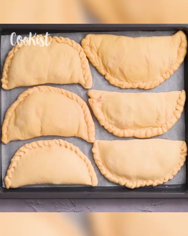 Homemade Italian Calzone with Toppings