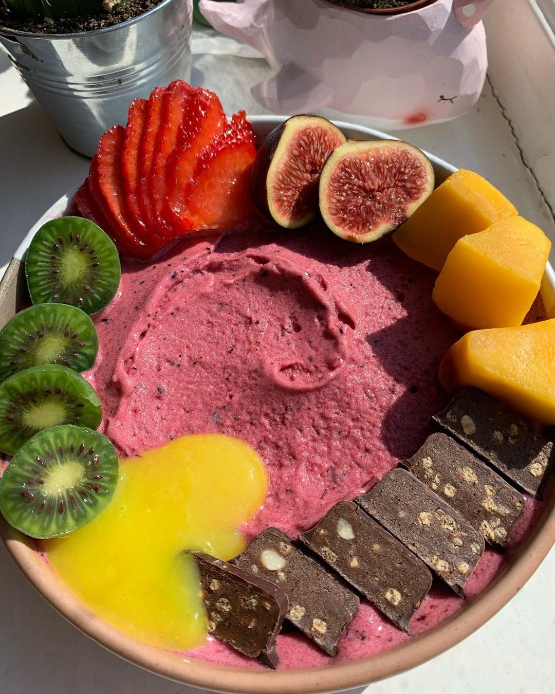 Berry Lemon Nice Cream