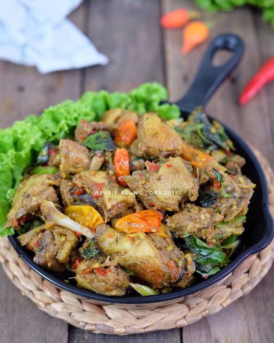 Spicy Indonesian Duck Rica Rica