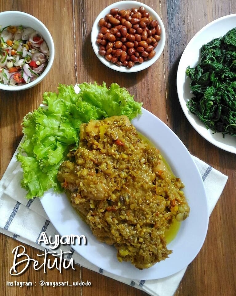 Ayam Betutu Indonesian Chicken