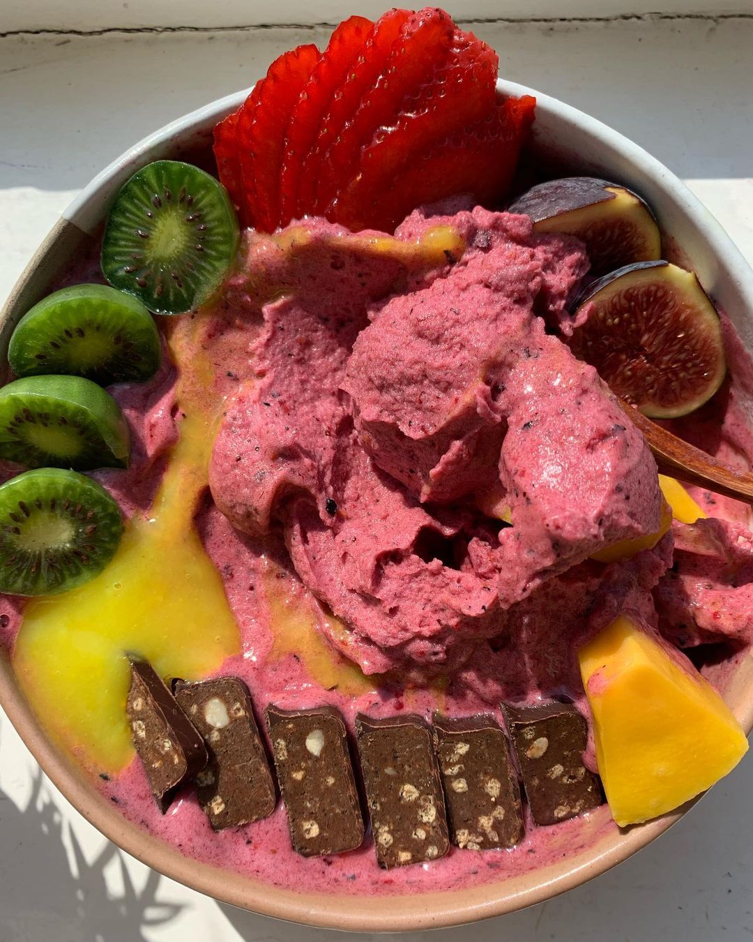 Berry Lemon Nice Cream