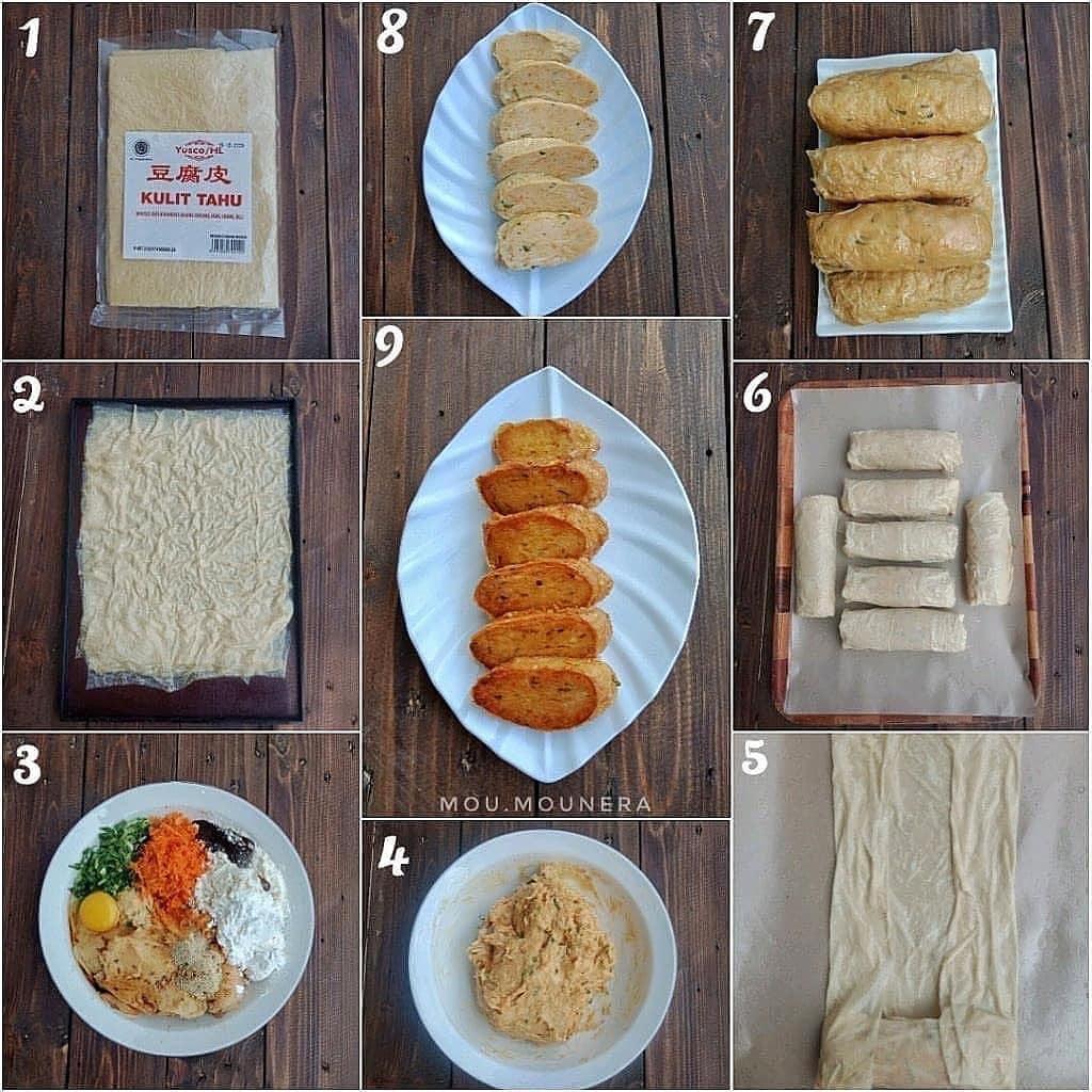 Chicken and Shrimp Hekeng Roll