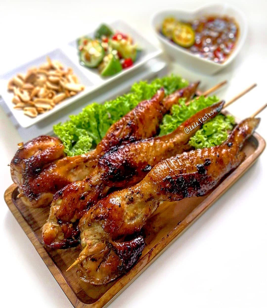 Grilled Chicken Wings with Asian Marinade