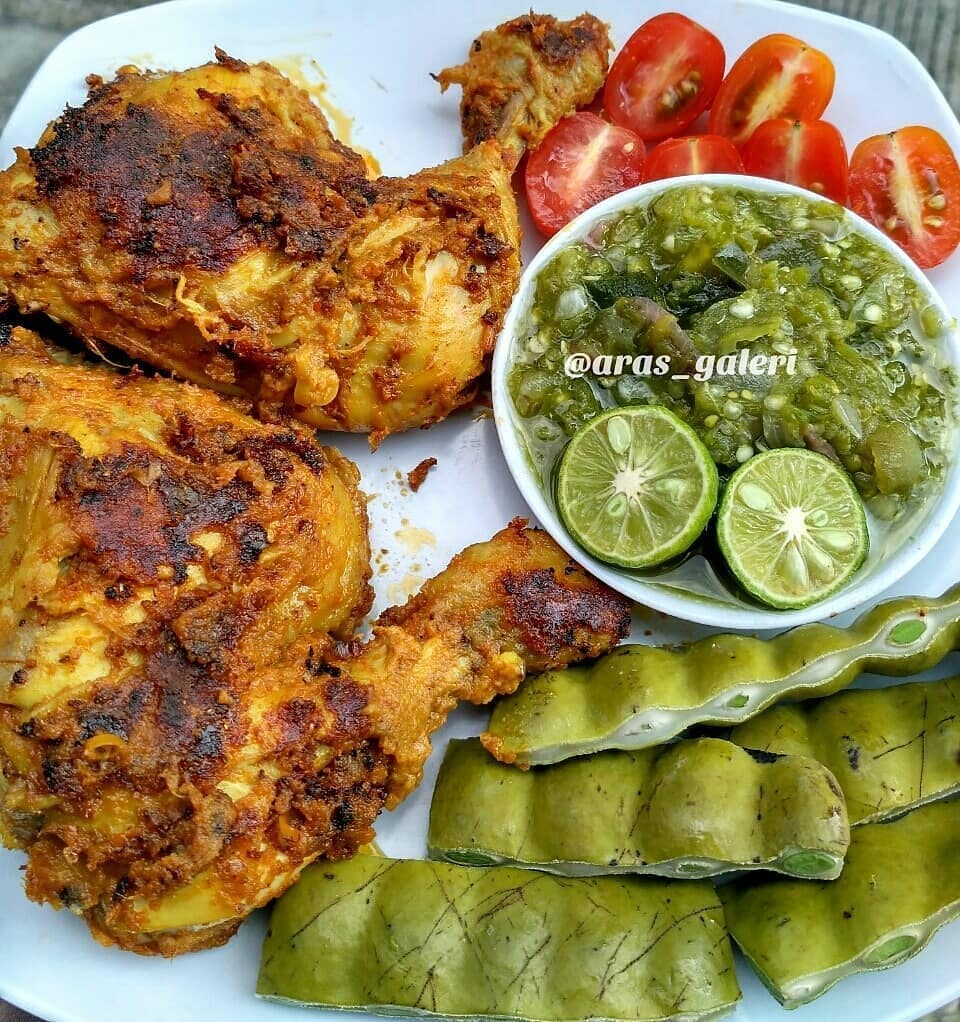 Grilled Chicken with Padang Spices
