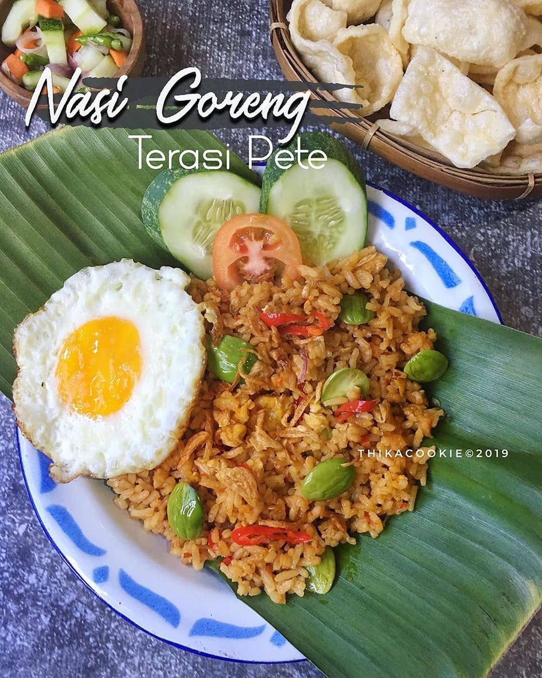 Fried Rice with Shrimp Paste and Petai