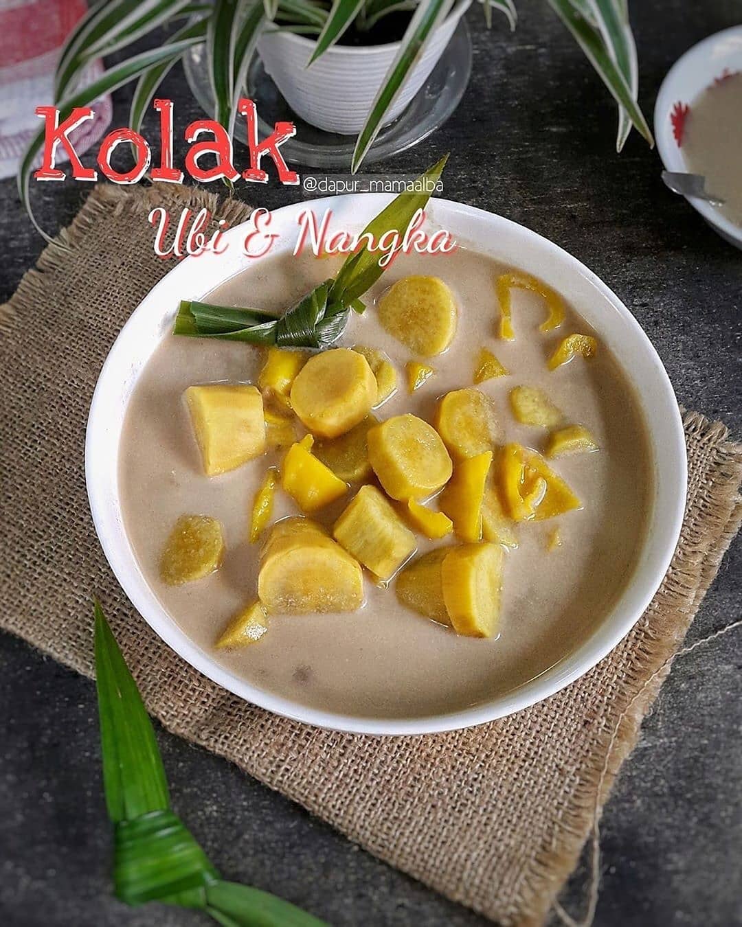 Jackfruit and Sweet Potato Kolak