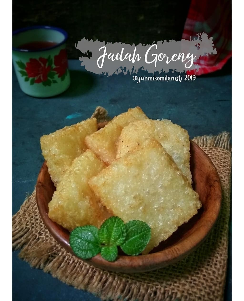 Fried Indonesian Rice Cake