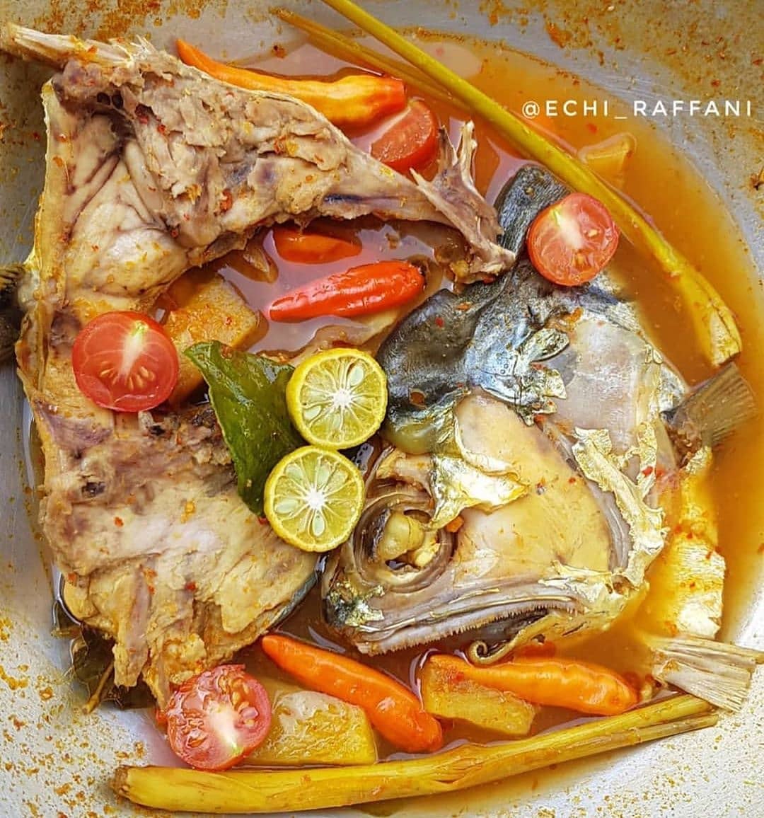 Indonesian Simba Fish Head Stew