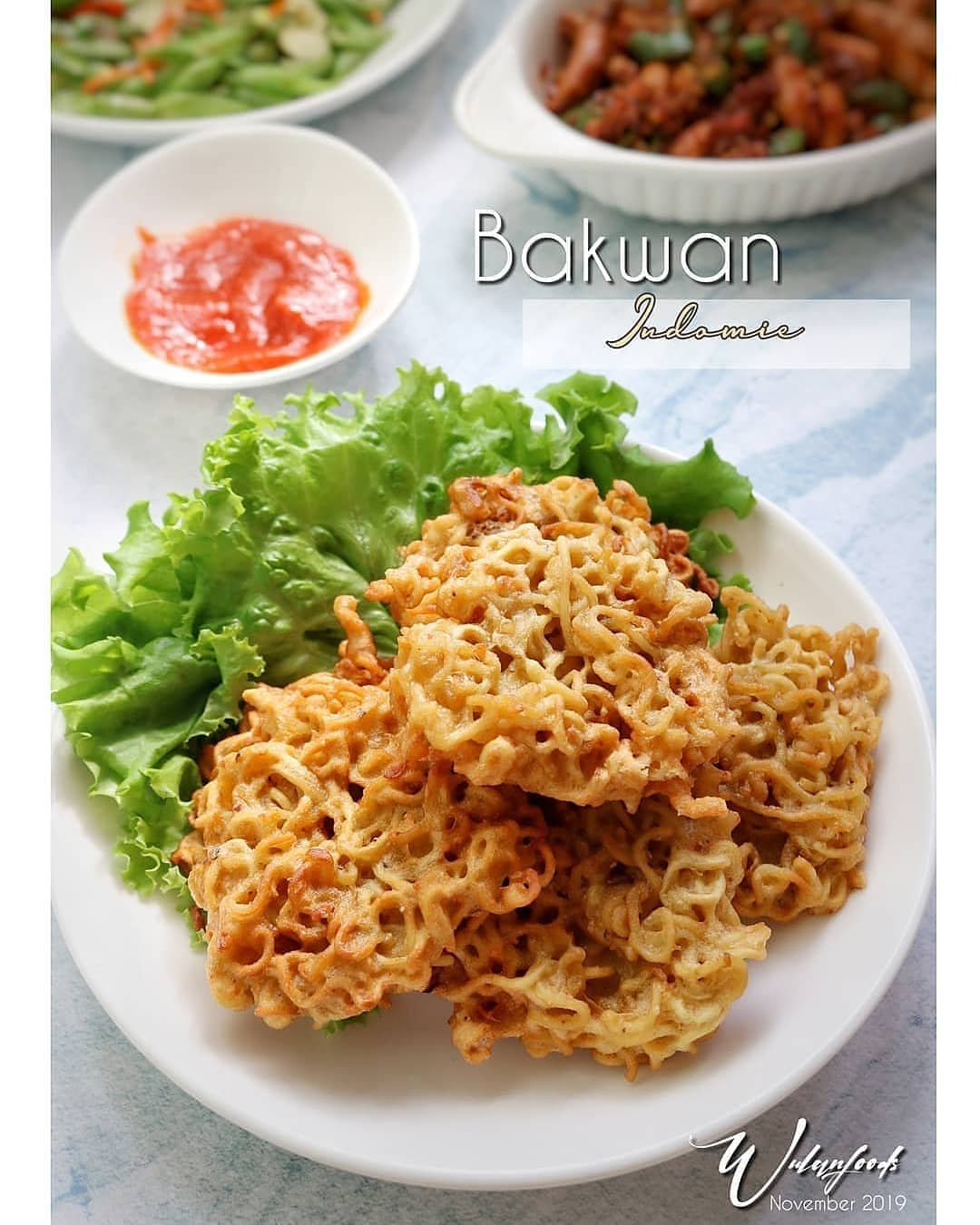 Indonesian Instant Noodle Fritters