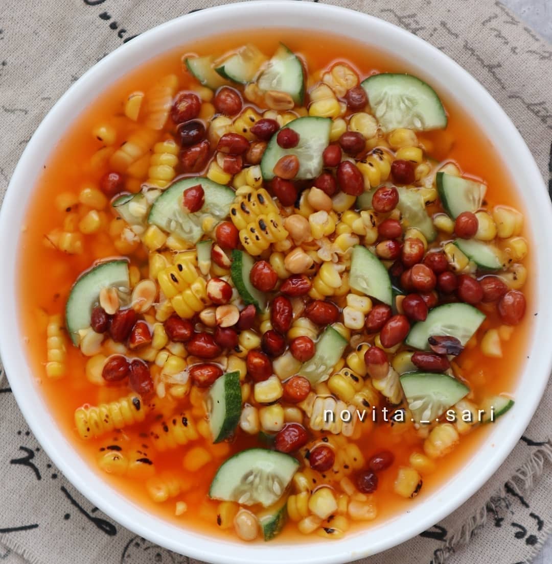 Pickled Grilled Corn Salad