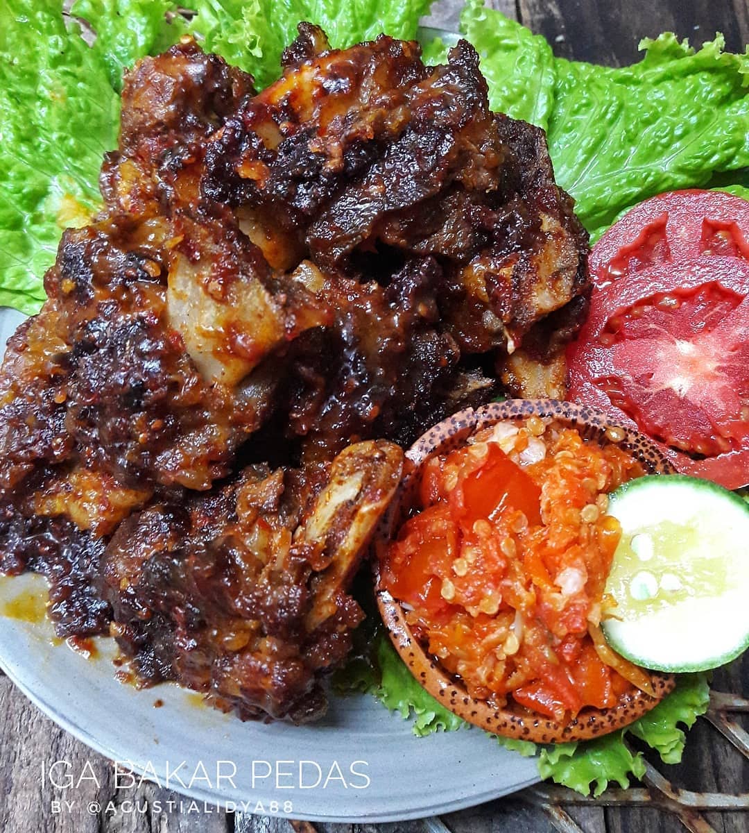 Spicy Grilled Beef Ribs
