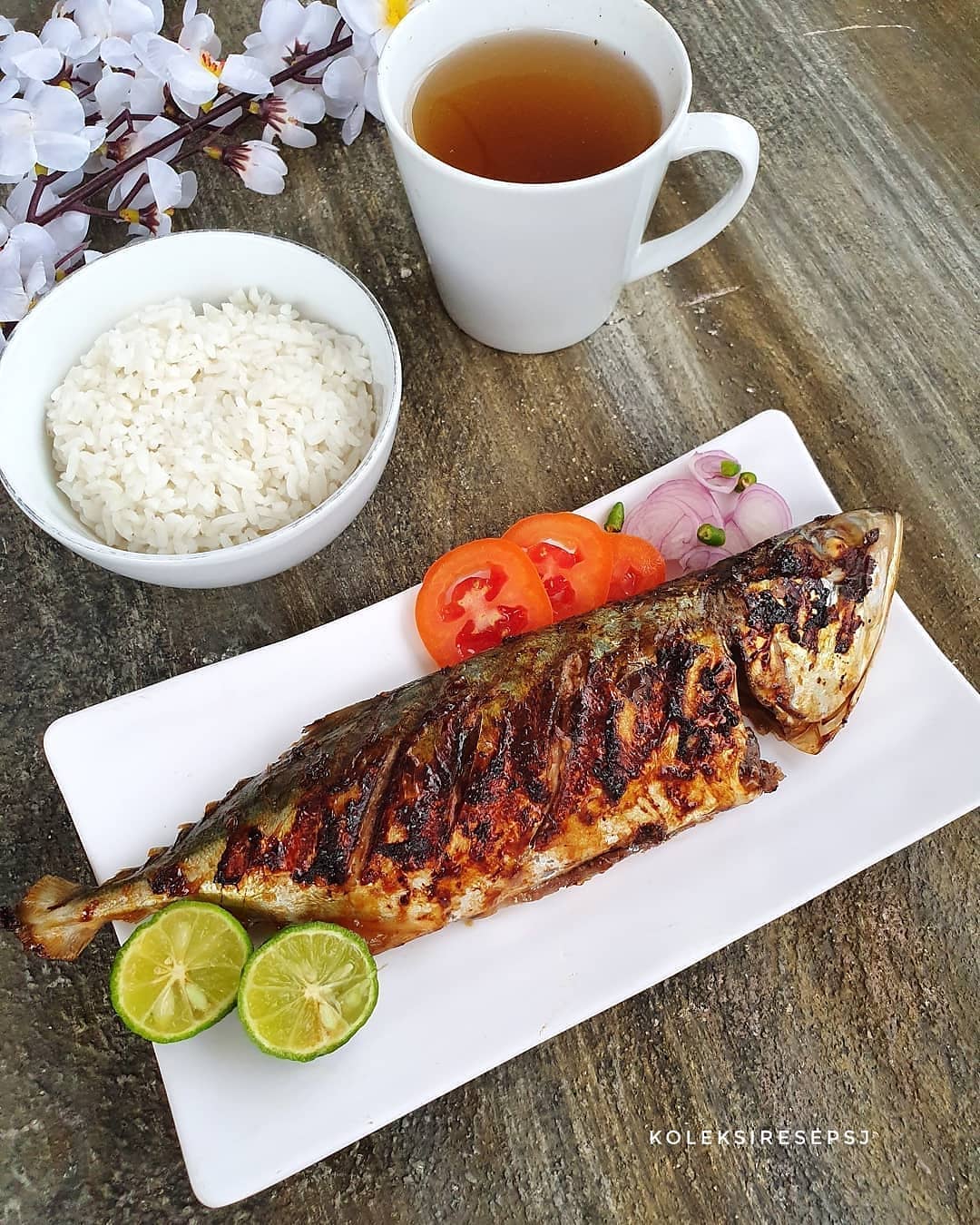 Grilled Fish with Oriental Sauce