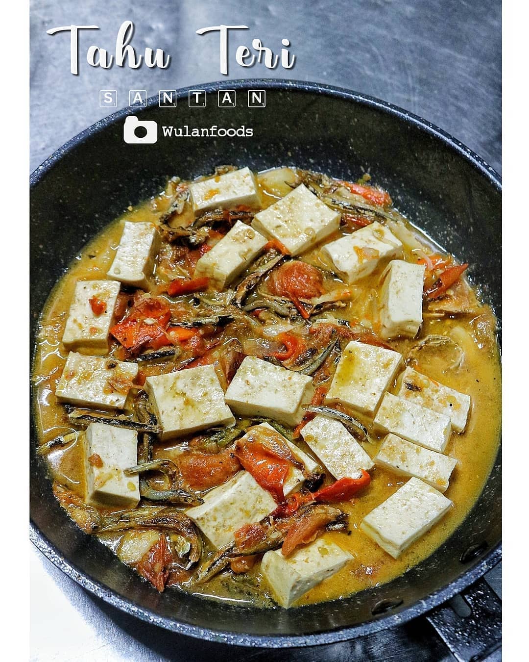 Tofu Anchovy in Coconut Milk