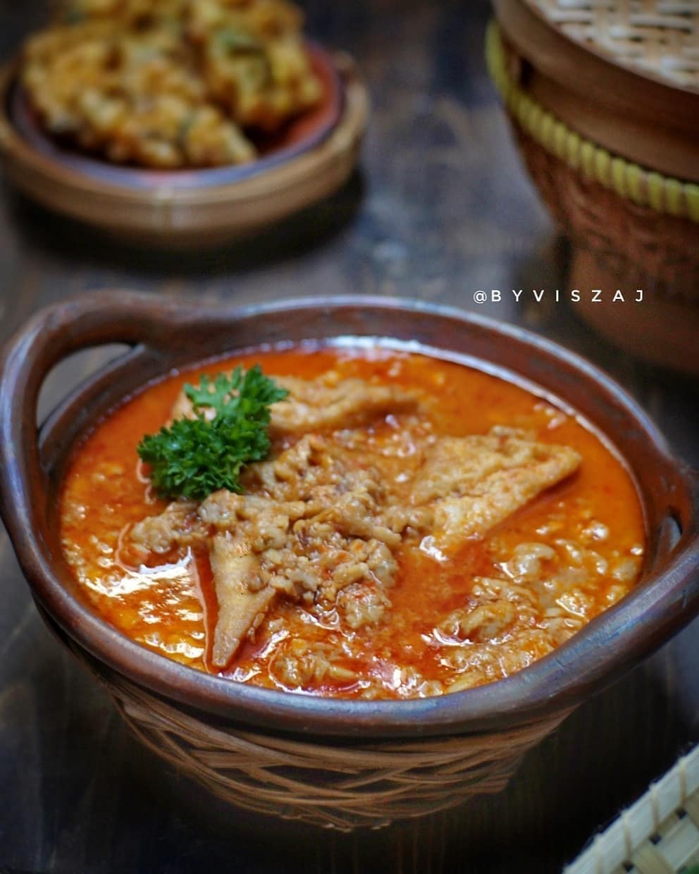 Traditional Indonesian Sambal Tumpang