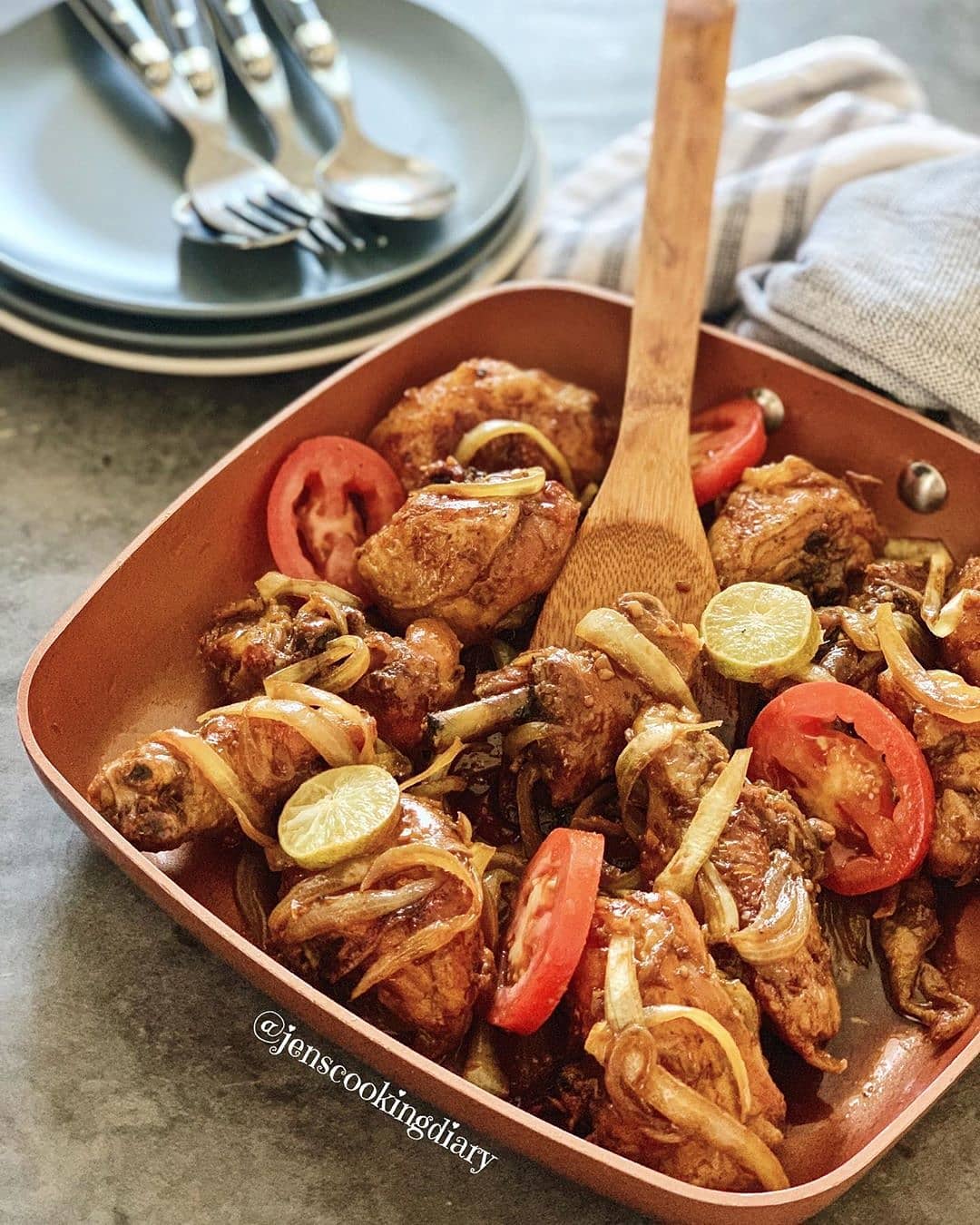 Simple Indonesian Butter Fried Chicken