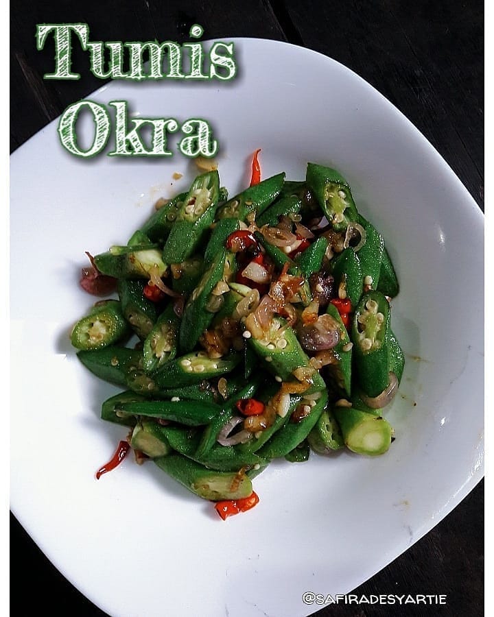 Stir-Fried Okra with Garlic and Shallots