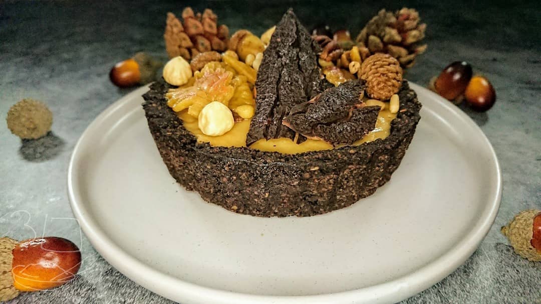 Chocolate Almond Hazelnut Tart