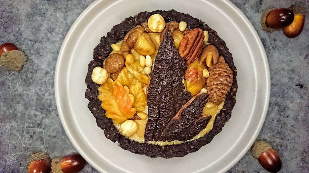 Chocolate Almond Hazelnut Tart