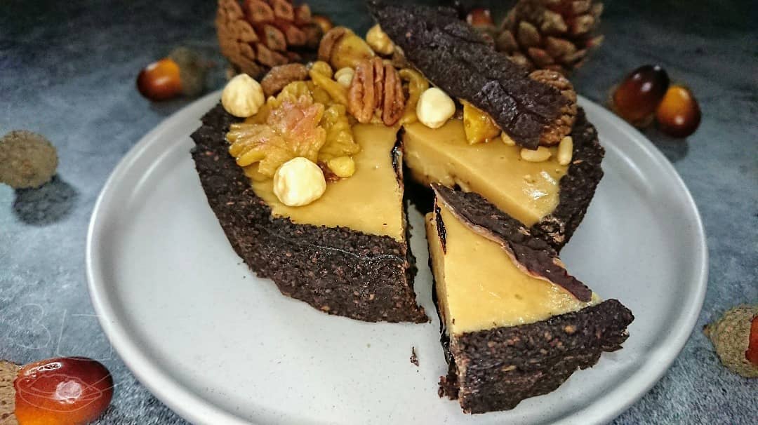 Chocolate Almond Hazelnut Tart