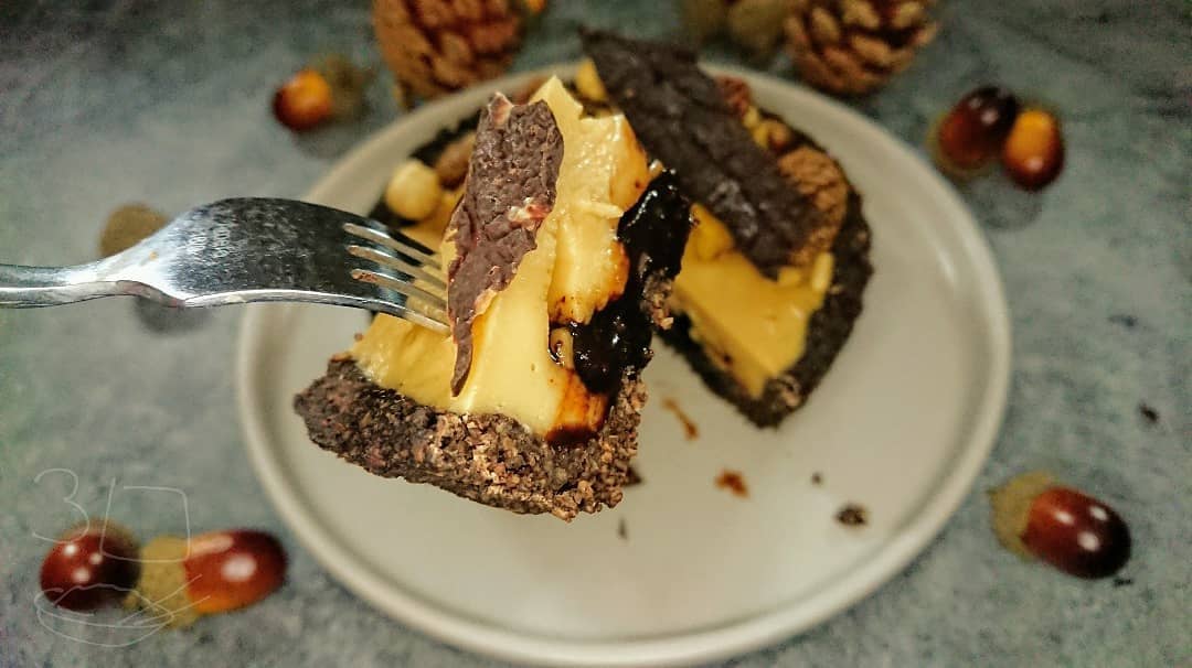 Chocolate Almond Hazelnut Tart
