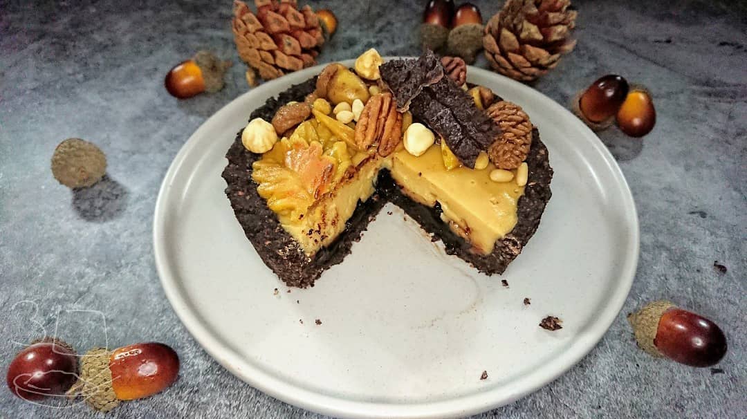 Chocolate Almond Hazelnut Tart