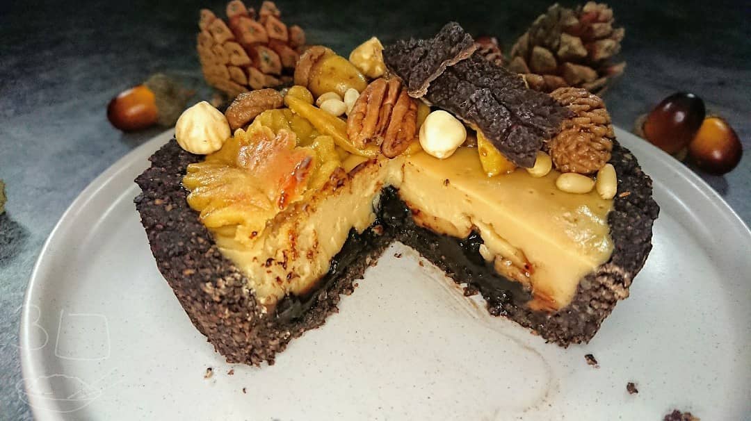 Chocolate Almond Hazelnut Tart