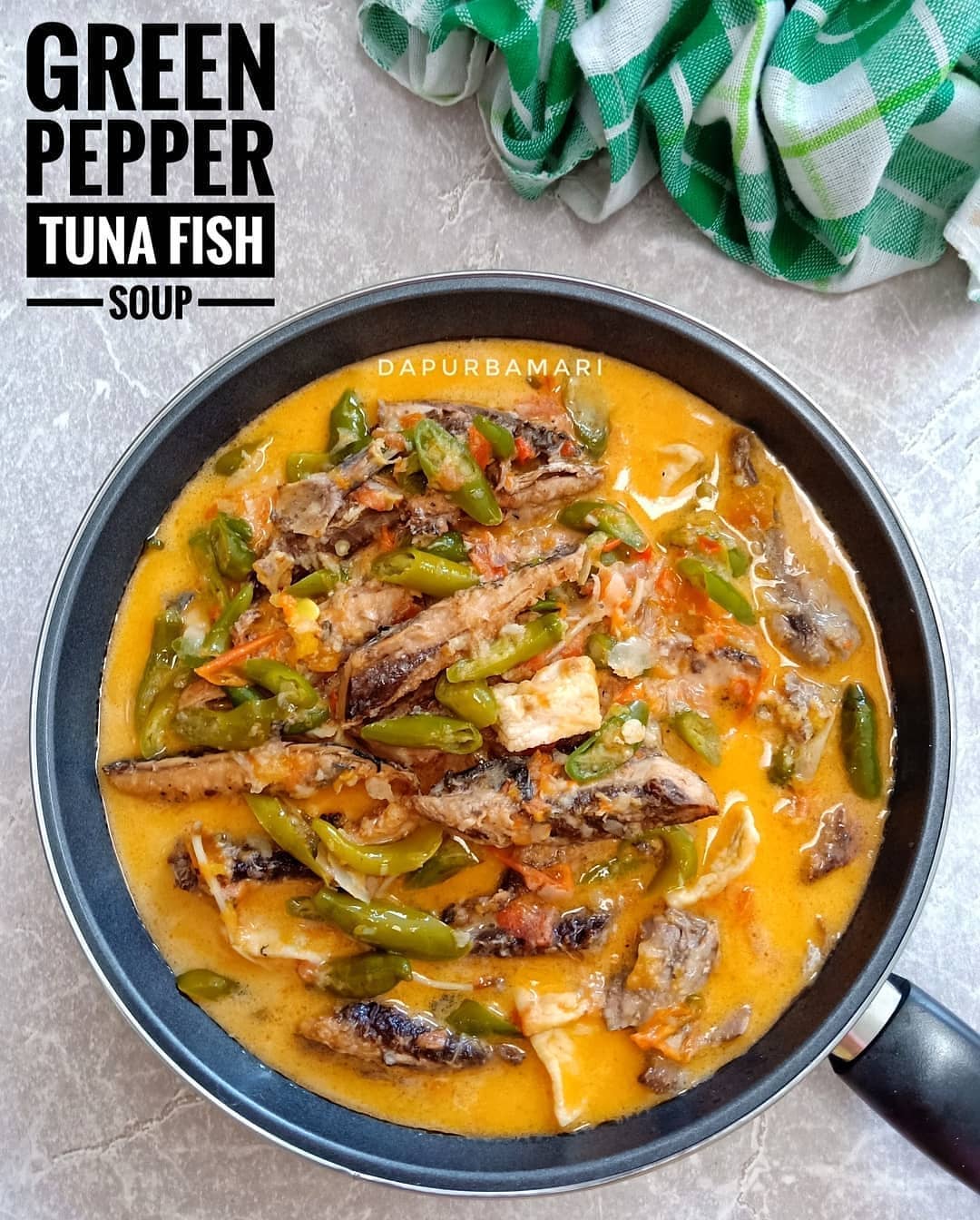 Green Pepper Tuna Fish Soup