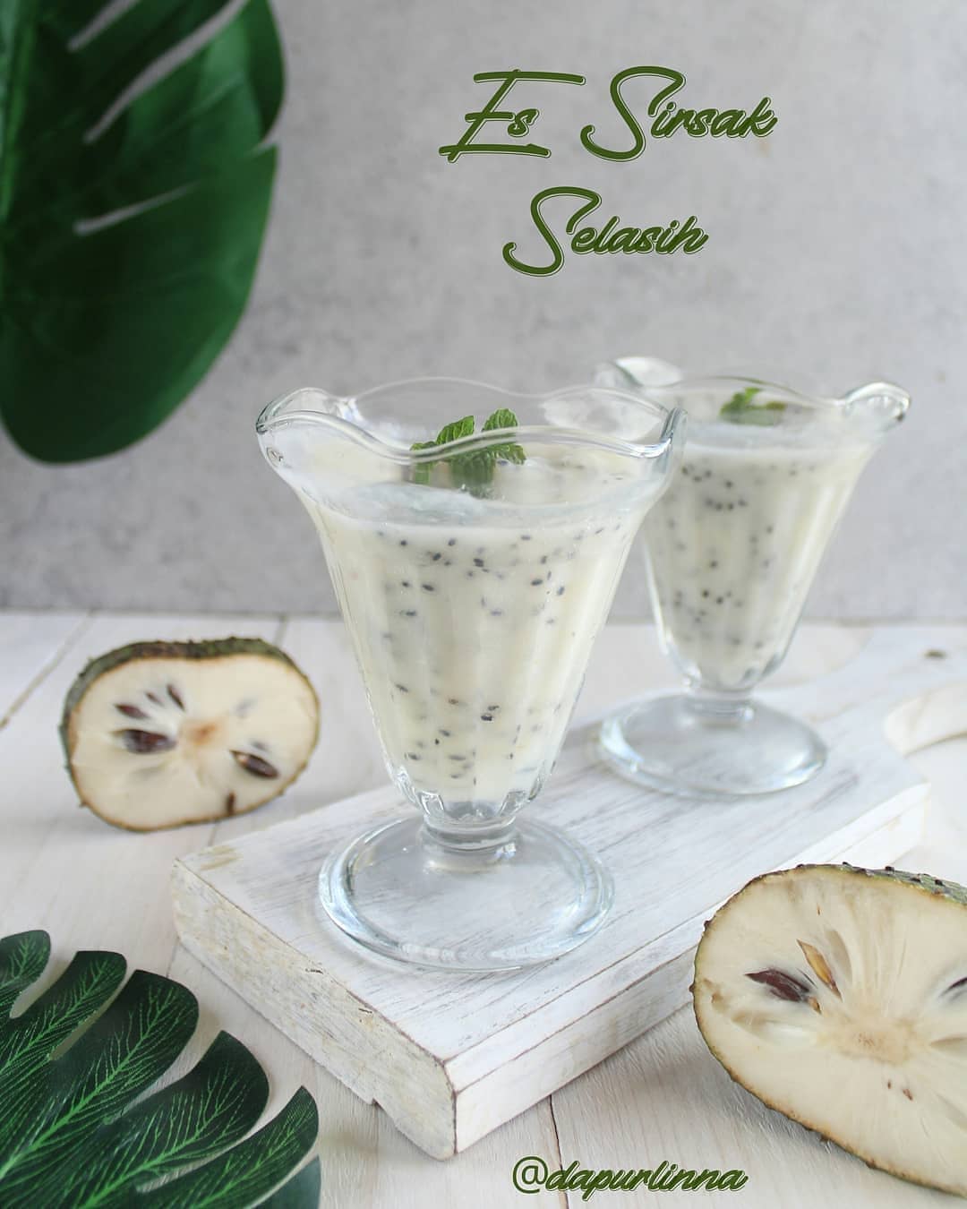 Soursop Basil Seed Smoothie