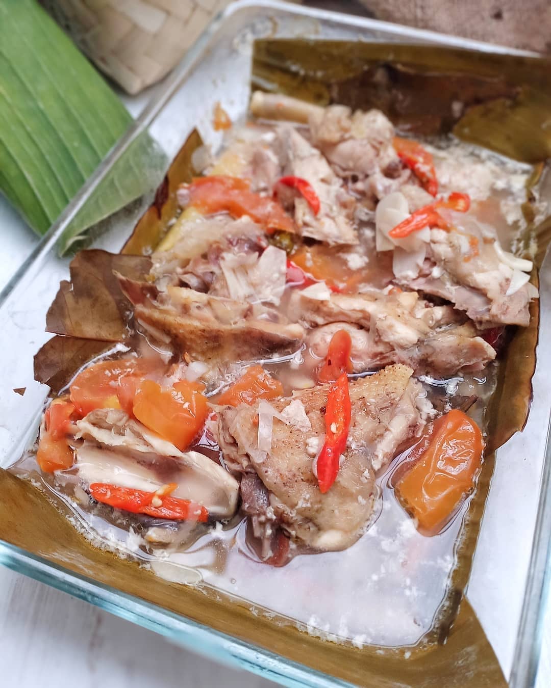 Indonesian Steamed Sour Chicken