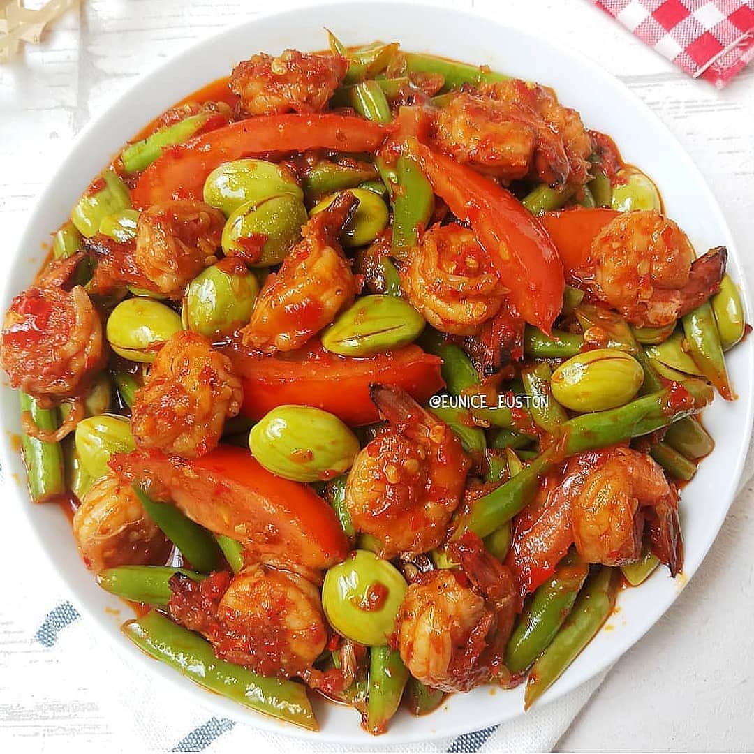 Indonesian Shrimp and Vegetable Sambal